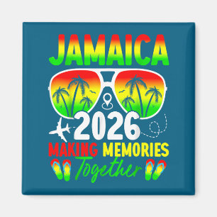 Jamaica Familientreffen 2026 Urlaubserinnerungen Magnet