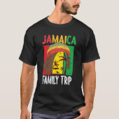 Jamaica Familienurlaub Jamaika Urlaub Karibik T-Shirt (Vorderseite)