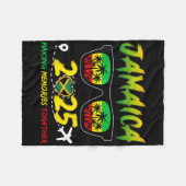 Jamaica Family Wiedersehen 2025 Erinnerungen Vacat Fleecedecke (Vorderseite (Horizontal))