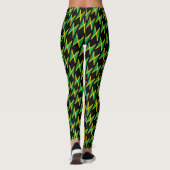 Jamaica Fashion & Jamaican Flag Reise /Sportfan Leggings (Rückseite)
