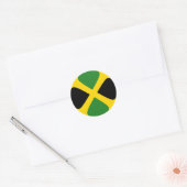 Jamaica Fisheye Flag Sticker (Umschlag)
