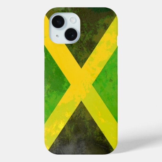 Jamaica flag Case-Mate iPhone hülle (Rückseite)