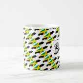 JAMAICA Flag Christlich BLESSED Kaffeetasse (Mittel)