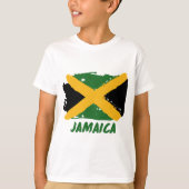 Jamaica flag design T-Shirt (Vorderseite)