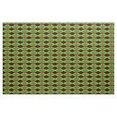 Jamaica Flag Fabric & Heart Modems /Reggae Stoff (Fat Quarter (45,7 x 55,9 cm))