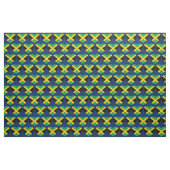 Jamaica Flag Liebe Herzmuster Stoff (Yard (91,4 cm))
