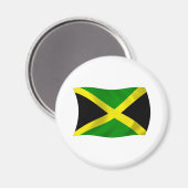 Jamaica Flag Magnet (Vorderseite/Rückseite)