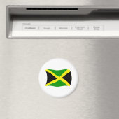 Jamaica Flag Magnet (In Situ (Geschirrspüler))