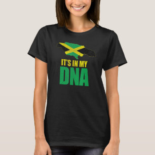 Jamaica Flag Map - In meiner DNA Patriotic T-Shirt