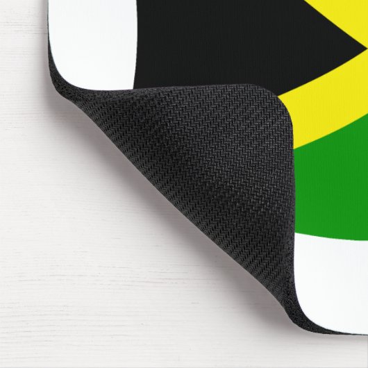 Jamaica Flag Mousepad (Ecke)