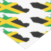 JAMAICA FLAG Patriotic Tischdecke (Schrägansicht)