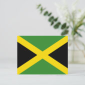 Jamaica Flag Postcard Postkarte (Stehend Vorderseite)