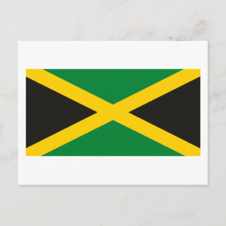 Jamaica Flag Postcard Postkarte