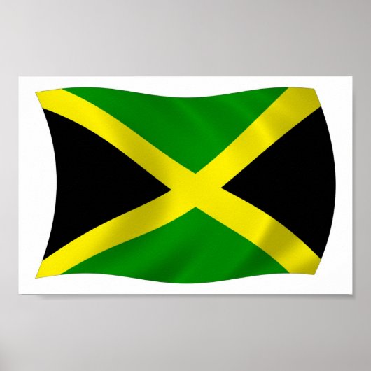 Jamaica Flag Poster Print (Vorne)