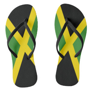 Jamaica Flag - Proud Jamaicans - Flip Flops Badesandalen