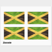 Jamaica Flag - Proud Jamaicans - Rasta Sticker (Blatt)