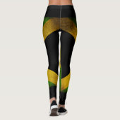 Jamaica Flag - Proud Jamaicans - Yoga Leggins (Rückseite)
