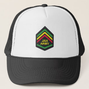 Jamaica Flag Rasta Reggae Roots Trucker Cap Truckerkappe