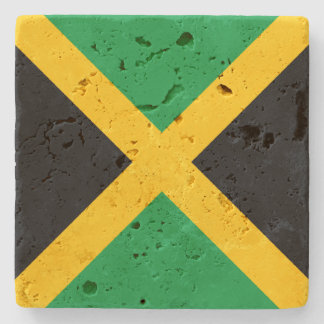 Jamaica Flag Stone Untersetzer