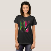 Jamaica Flag Trinidad&Tobago Grown Country Flags S T-Shirt (Vorne ganz)