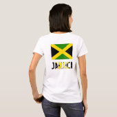 Jamaica Flag & Word T-Shirt (Schwarz voll)