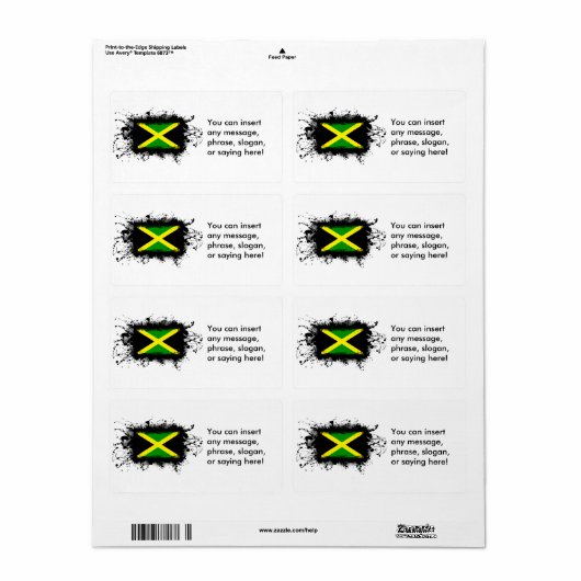 Jamaica-Flagge (Vorne)