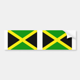 Jamaica-Flagge Autoaufkleber