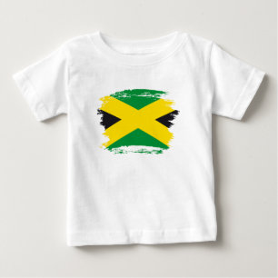 Jamaica-Flagge Baby T-shirt