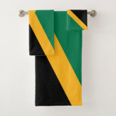 Jamaica-Flagge Badhandtuch Set (Insitu)
