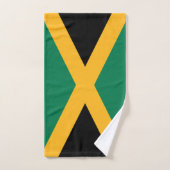 Jamaica-Flagge Badhandtuch Set (Handtuch)