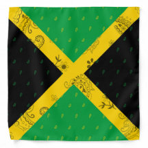 Jamaica-Flagge Bandana