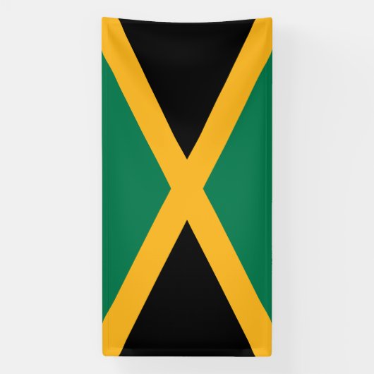 Jamaica-Flagge Banner (Vertikal)