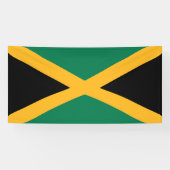 Jamaica-Flagge Banner (Horizontal)