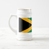 Jamaica-Flagge Bierglas (Links)