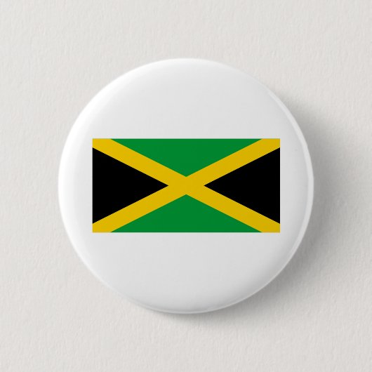 Jamaica-Flagge Button (Vorderseite)