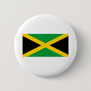 Jamaica-Flagge Button