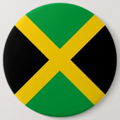 Jamaica-Flagge Button (Vorderseite)