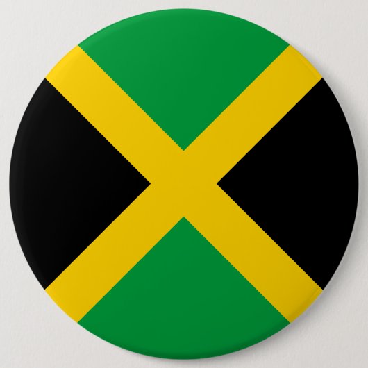 Jamaica-Flagge Button (Vorderseite)