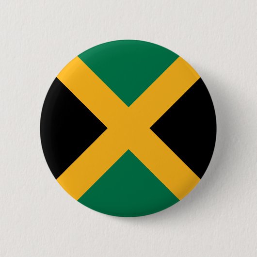 Jamaica-Flagge Button (Vorderseite)