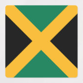 Jamaica-Flagge Etiketten (Design 1)