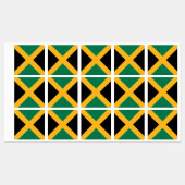 Jamaica-Flagge Etiketten (Blatt)