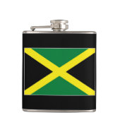 Jamaica-Flagge Flachmann (Vorderseite)
