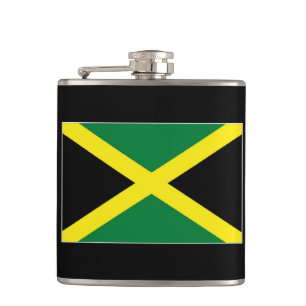 Jamaica-Flagge Flachmann