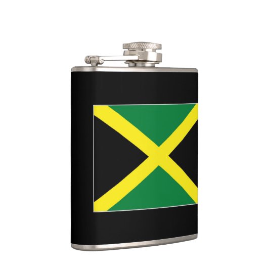Jamaica-Flagge Flachmann (Rechts)