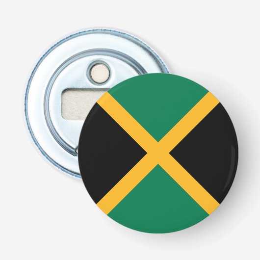 Jamaica-Flagge Flaschenöffner (Vorderseite)