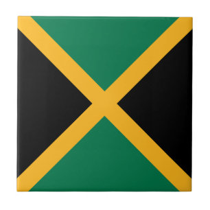 Jamaica-Flagge Fliese