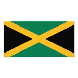 Jamaica-Flagge Fotodruck