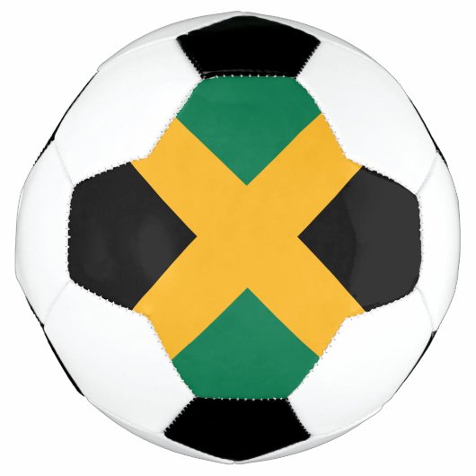 Jamaica-Flagge Fußball (Vorderseite)