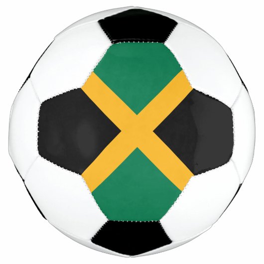 Jamaica-Flagge Fußball (Vorderseite)