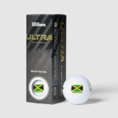 Jamaica-Flagge Golfball (Verpackungen)